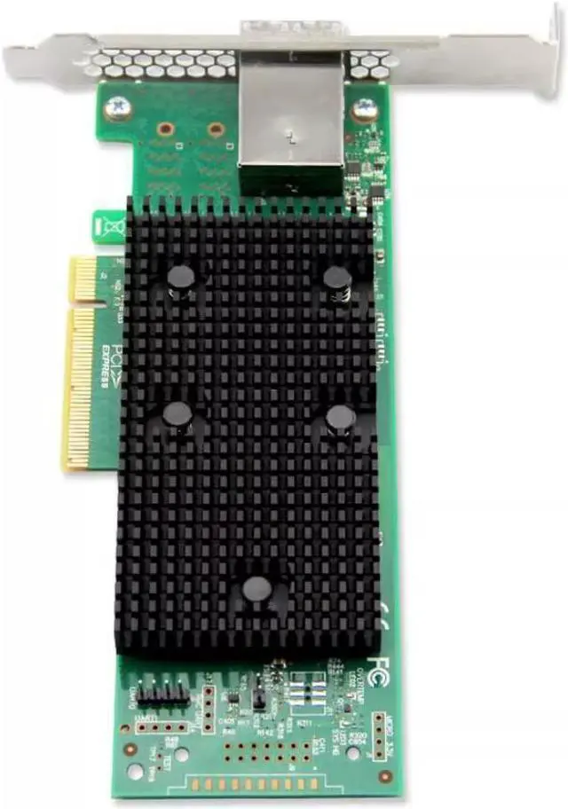 Alt view image 2 of 2 - LSI SAS 9400-8e 8-port 12Gb/s SATA+SAS PCIe 3.1 12Gb Controller Host Bus Adapter