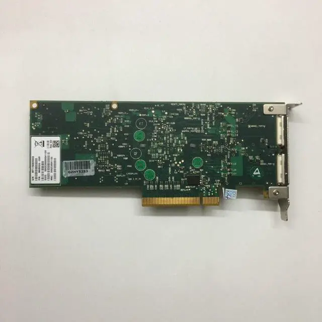 Alt view image 2 of 4 - Mellanox MHRH2A-XSR Dual Port INFINBAND 10Gb Dual Port PCI-E Server Adapter