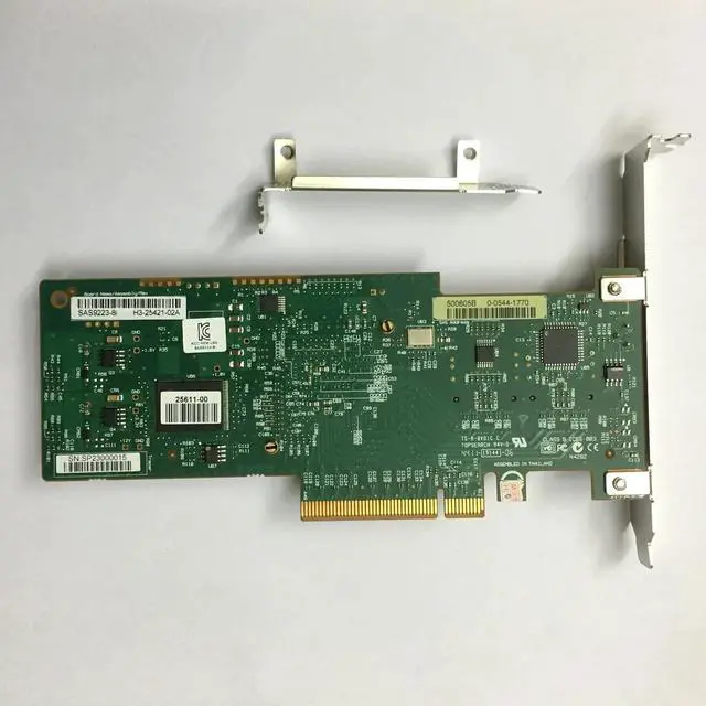 Alt view image 2 of 3 - LSI SAS 9223-8i IBM ServeRAID M1115 81Y4449 SAS SATA Controller raid card