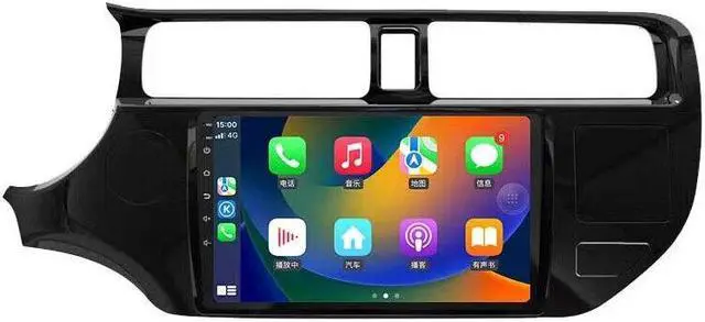 Alt view image 3 of 7 - Android Car Radio Multimedia WiFi GPS Navigation for 12-15 KIA RIO Carplay Head