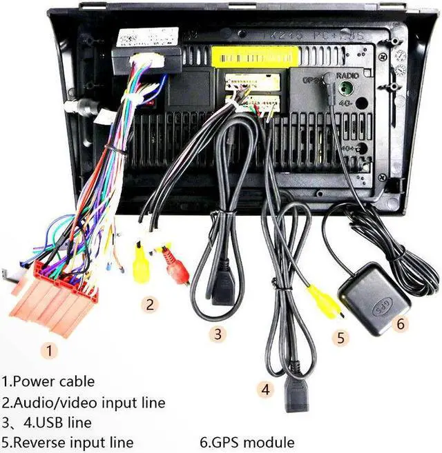 Alt view image 5 of 7 - For Mazda 3 2004-2009 9inch WIFI Android Radio GPS Navigation Multimedia Player
