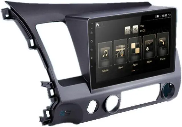 Alt view image 2 of 7 - Car Radio Android For Civic 8 FK FN FD 06-11 Multimedia Player GPS Navigation