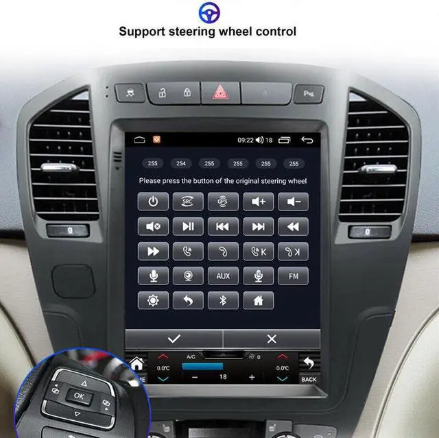 Alt view image 6 of 7 - Car Android Radio Android Multimedia GPS Navi For Opel Vauxhall Insignia Holden