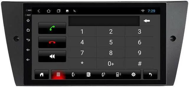 Alt view image 6 of 7 - 9Inch Android Car Radio For BMW E90/E91/E92/E93 3 Series Multimedia GPS Navigati