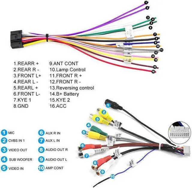 Alt view image 4 of 7 - Car Stereo Radio 9in Android MP5 Player Bluetooth FM Radio For Carplay GPS Navi