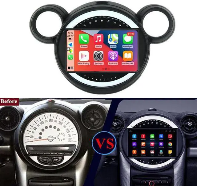 Main image of Android Auto Car Radio for Mini Cooper R56 R60 Carplay GPS Navigation HeadUnit