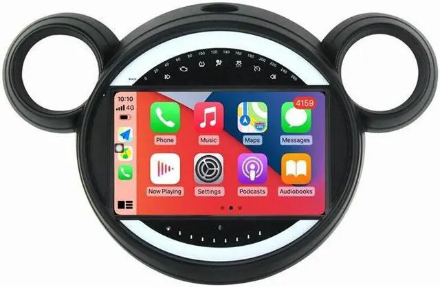 Alt view image 6 of 7 - Android Auto Car Radio for Mini Cooper R56 R60 Carplay GPS Navigation HeadUnit