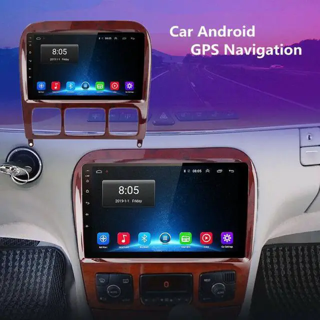 Main image of Car Radio Multimedia Android GPS navigation For 1998-2005 Mercedes Benz S Class