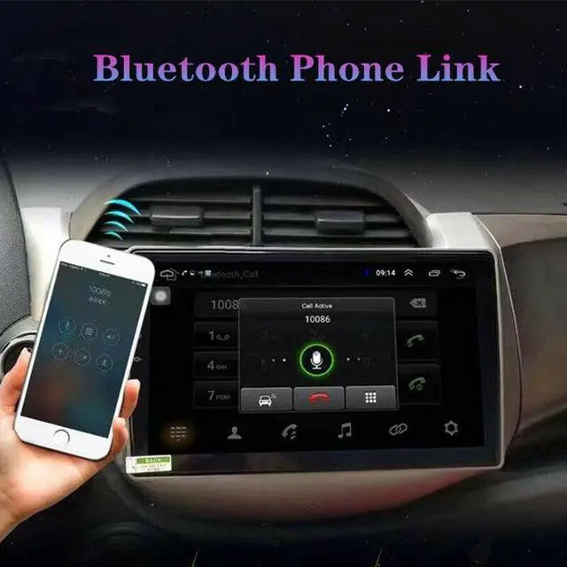 Alt view image 6 of 7 - 2DIN Android Car Radio Multimedia Video Player For FIT JAZZ 07-13 GPS Navigation