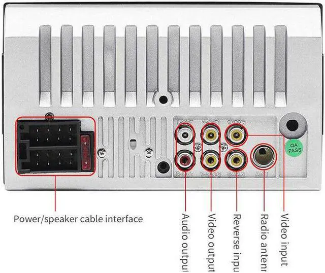 Alt view image 4 of 7 - 7in Screen Bluetooth Car Radio Stereo MP3 MP5 Audio Video Player Rearview Camera
