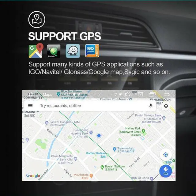 Alt view image 4 of 7 - 7" Android Car Multimedia Radio Audio GPS Navigation For Grand Vitara 2005-2015