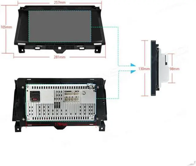 Alt view image 2 of 7 - Android Radio Car Multimedia For Accord 8 08-2012 Radio GPS Navigation Head Unit