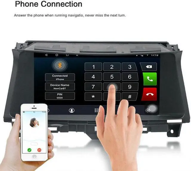 Alt view image 5 of 7 - Android Radio Car Multimedia For Accord 8 08-2012 Radio GPS Navigation Head Unit