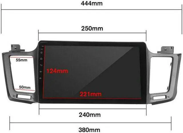 Alt view image 5 of 7 - Car Radio Multimedia Video GPS Navigation Video 9.1Android For Toyota RAV4 13-17