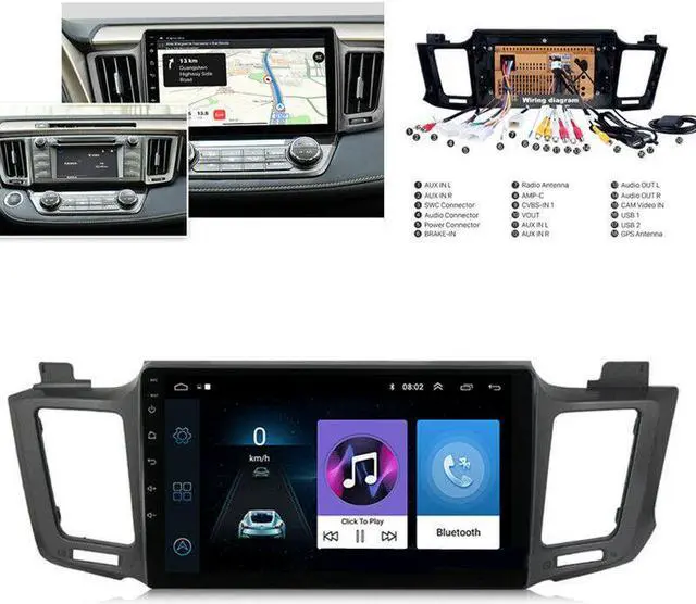 Main image of Car Radio Multimedia Video GPS Navigation Video 9.1Android For Toyota RAV4 13-17