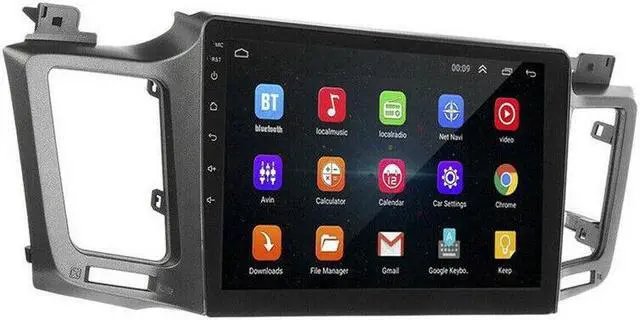 Alt view image 2 of 7 - Car Radio Multimedia Video GPS Navigation Video 9.1Android For Toyota RAV4 13-17