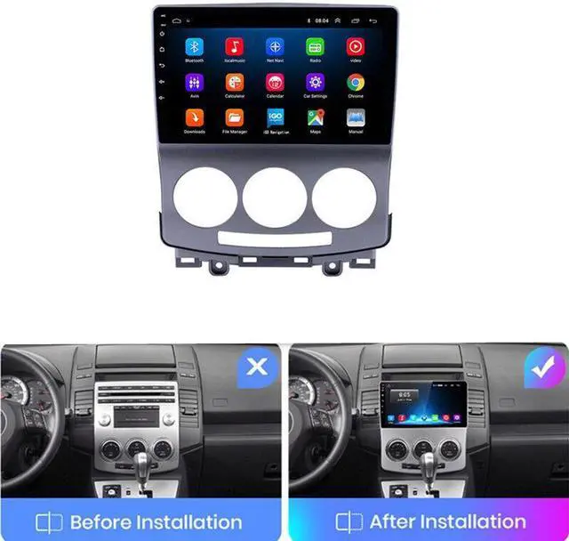 Main image of Android Car WiFi Radio For MAZDA 5 GPS Navigation Stereo Multimedia Video Player
