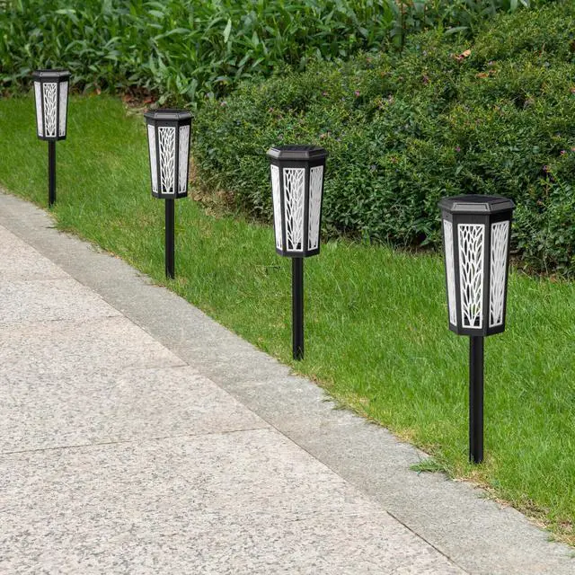 Alt view image 7 of 7 - Solar RGB Light Outdoor Solar Lamp Garden Lantern Waterproof Solar Lighting O2H2