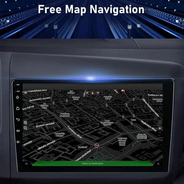 Alt view image 4 of 7 - Multimedia Car Stereo FM Radio Android Video Navigation GPS For Civic 2012-2015