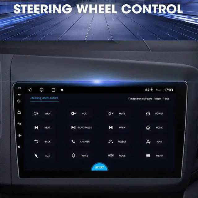 Alt view image 6 of 7 - Multimedia Car Stereo FM Radio Android Video Navigation GPS For Civic 2012-2015