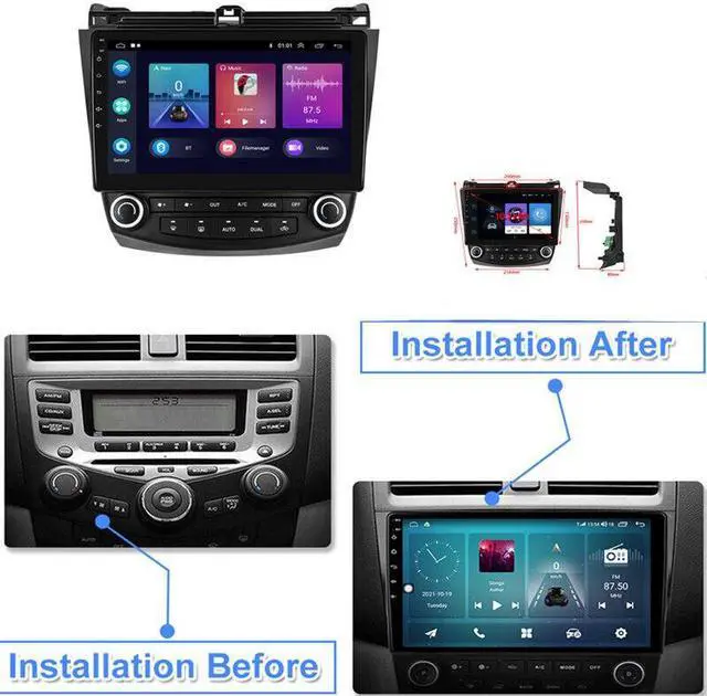 Main image of Android Auto Car Radio For Accord 7 Multimedia GPS Player Head Unit Navigation
