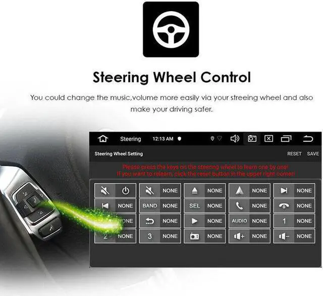Alt view image 6 of 7 - Android Auto Car Radio For Accord 7 Multimedia GPS Player Head Unit Navigation