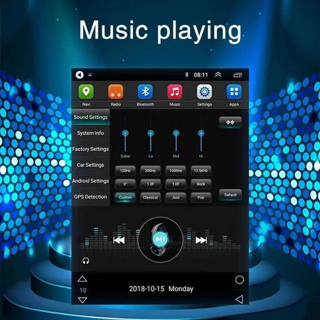Alt view image 5 of 7 - Android Radio For 09-12 Buick Lacrosse Vertical Screen Multimedia GPS Navigation
