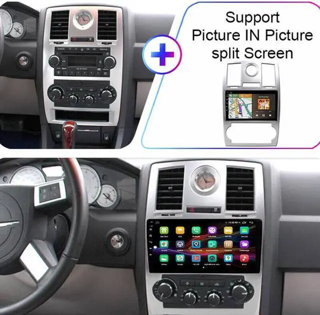 Main image of Car FM Radio Multimedia Android Radio 9'' WIFI GPS Navigation For 05-11 300c 300