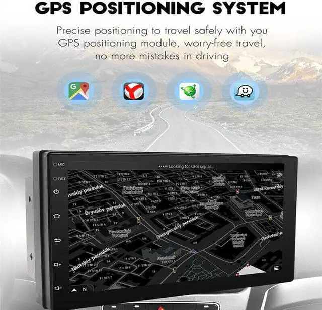 Alt view image 6 of 7 - Car FM Radio Multimedia Android Radio 9'' WIFI GPS Navigation For 05-11 300c 300