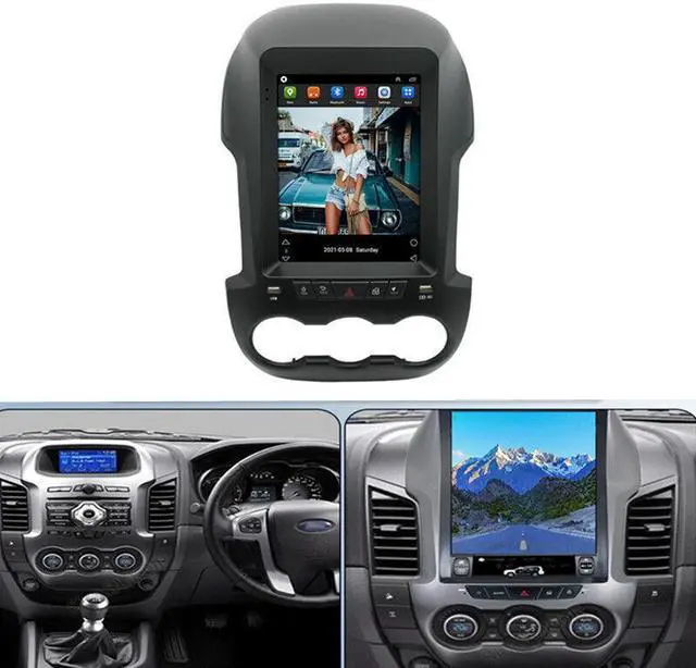 Main image of Car Radio For Ford Ranger 11-15 Stereo GPS Navigation Vertical Screen Android