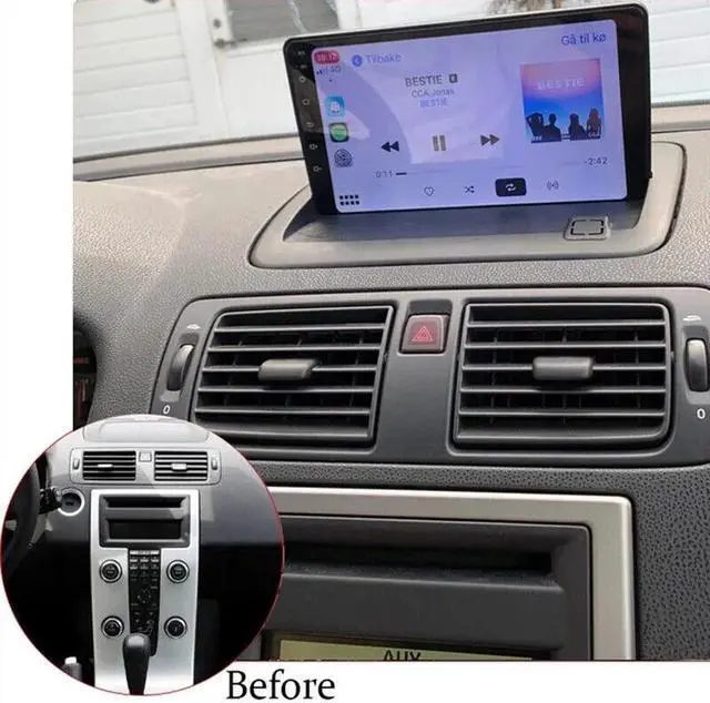 Alt view image 6 of 7 - Car Multimedia Radio GPS Navigation HeadUnit Android For 06-12 VOLVO C30 S40 C70