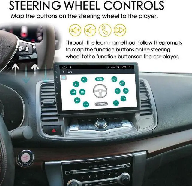 Alt view image 7 of 7 - Car Multimedia Radio GPS Navigation HeadUnit Android For 06-12 VOLVO C30 S40 C70