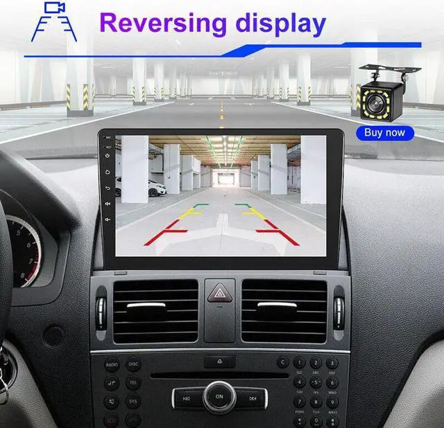 Alt view image 6 of 7 - Android HedaUnit WiFi Radio Stereo GPS Navi For 07-10 Benz C Class 3 W204 S204