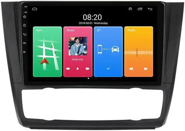 Alt view image 2 of 7 - Car Radio Multimedia Player For 04-11 BMW 1-Series E88 82 81 87 Android GPS Navi