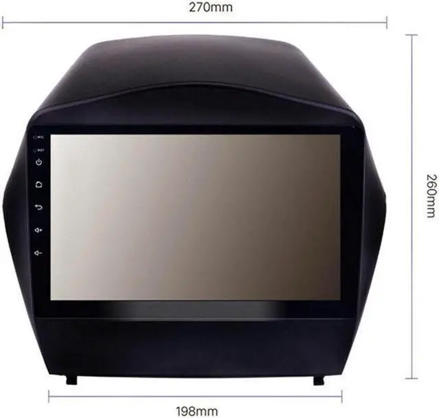 Alt view image 4 of 7 - Car FM Radio Multimedia Video Player Wifi Android Autoradio GPS For 09-15 Ix35