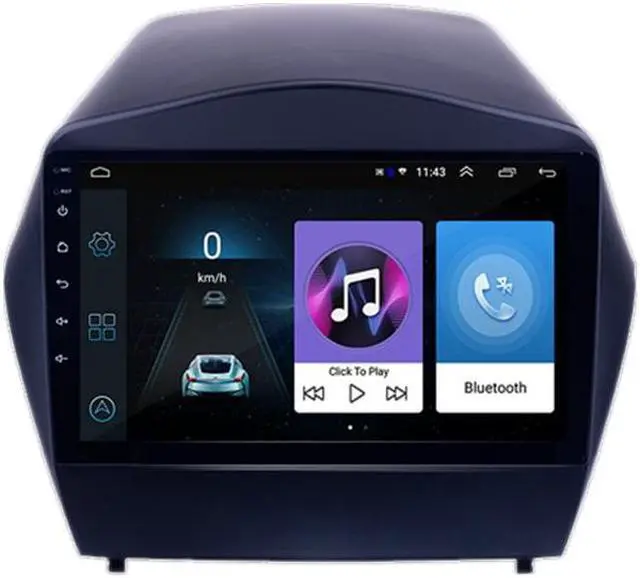 Alt view image 2 of 7 - Car FM Radio Multimedia Video Player Wifi Android Autoradio GPS For 09-15 Ix35