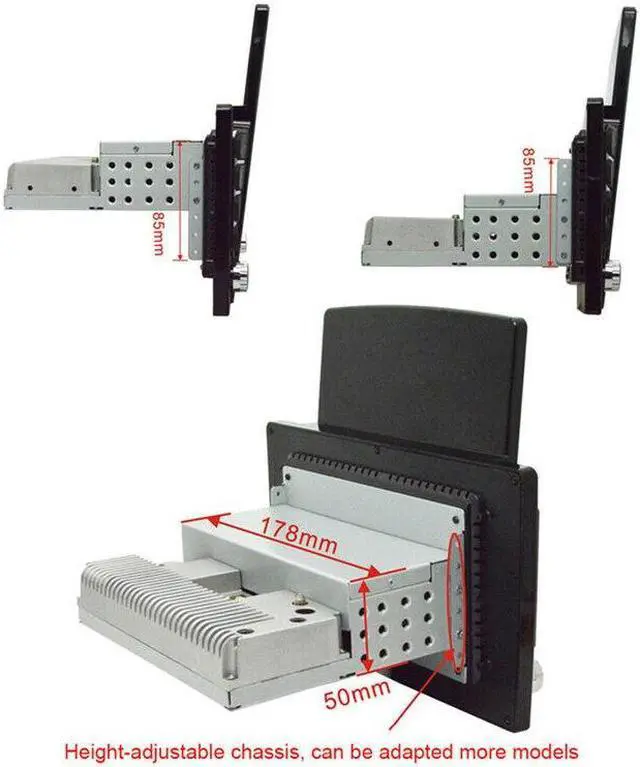 Alt view image 3 of 7 - Car Android 9.7in Vertical Screen Radio Audio Stereo GPS Navigation Video Player