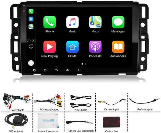 Alt view image 2 of 7 - Android GPS Navigation Multimedia Player Radio for Chevy Yukon Tahoe Suburban