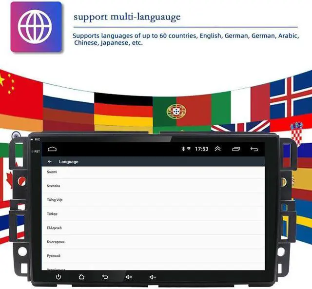 Alt view image 5 of 7 - Android GPS Navigation Multimedia Player Radio for Chevy Yukon Tahoe Suburban