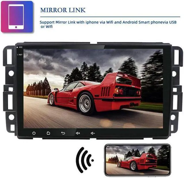 Alt view image 7 of 7 - Android GPS Navigation Multimedia Player Radio for Chevy Yukon Tahoe Suburban