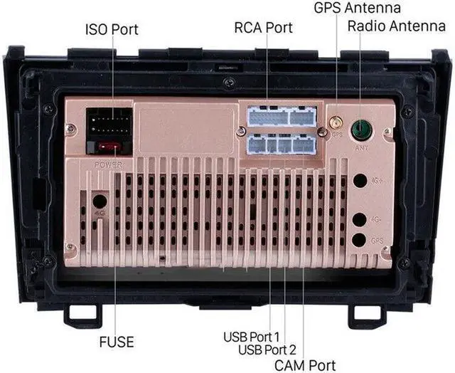 Alt view image 5 of 7 - 9in Android Car Radio Multimedia Navigation GPS For CRV CR-V 2007-2011 HeadUnit