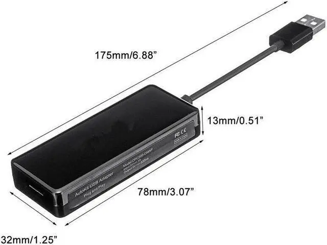 Alt view image 5 of 7 - Car Phone Link Dongle Navigation DVD Player USB Plug For Apple Android CarPlay