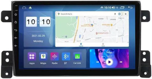Alt view image 2 of 7 - 9in Android Car Radio for Grand Vitara 3 05-15 Multimedia Navigation GPS Stereo