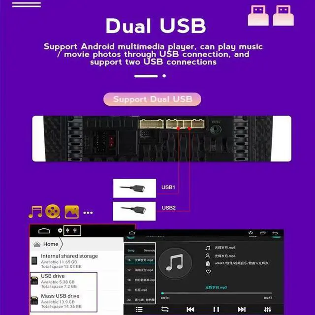 Alt view image 7 of 7 - 9in Android Car Radio for Grand Vitara 3 05-15 Multimedia Navigation GPS Stereo