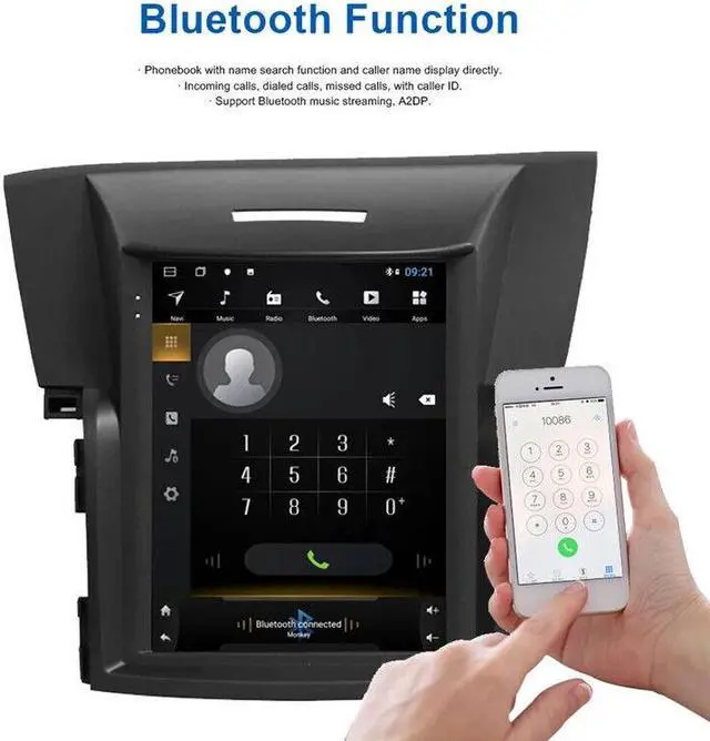 Alt view image 2 of 7 - Android Autoradio Radio Multimedia Player GPS Stereo Audio For CRV CR-V 2012-16