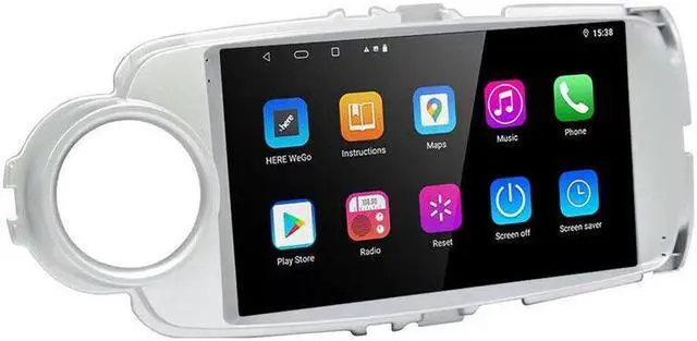 Alt view image 2 of 7 - 9" Android Radio Multimedia Player For Yaris 12-17 Navigation GPS Autoradio WIFI