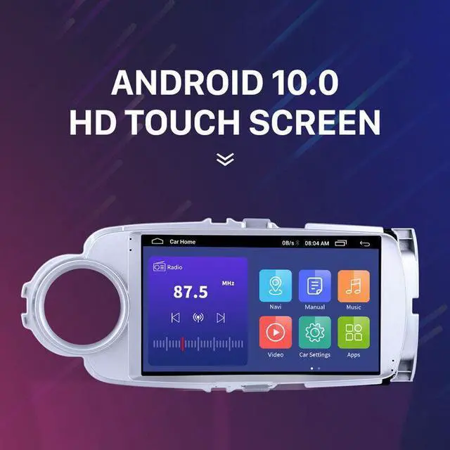 Main image of 9" Android Radio Multimedia Player For Yaris 12-17 Navigation GPS Autoradio WIFI