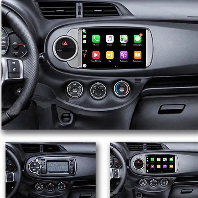 Alt view image 7 of 7 - 9" Android Radio Multimedia Player For Yaris 12-17 Navigation GPS Autoradio WIFI