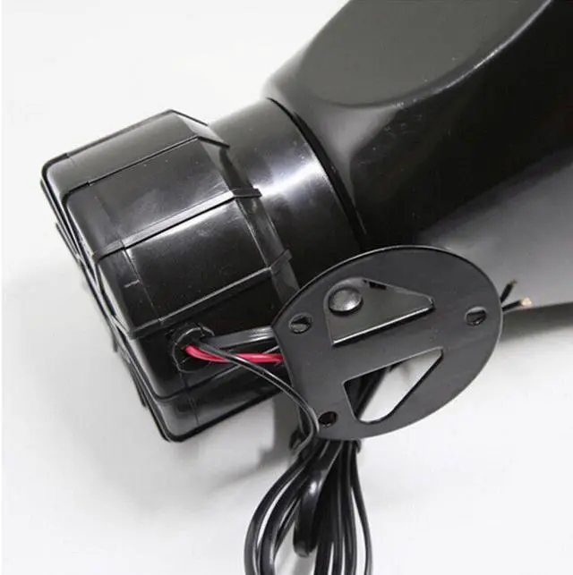 Alt view image 3 of 7 - Car 7 Sound Microphone 80W Electric Alarm Air Horn Siren Speaker Tone Super Loud