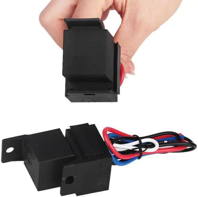 Alt view image 6 of 7 - 12V Multifunctio Button LED Ignition Panel Engine Start Push Button Carbon Fiber